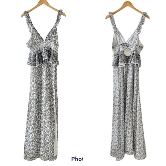 The Jetset Diaries TJD Dazed and Confused Ruffle Maxi Dress - Picture 5 of 6